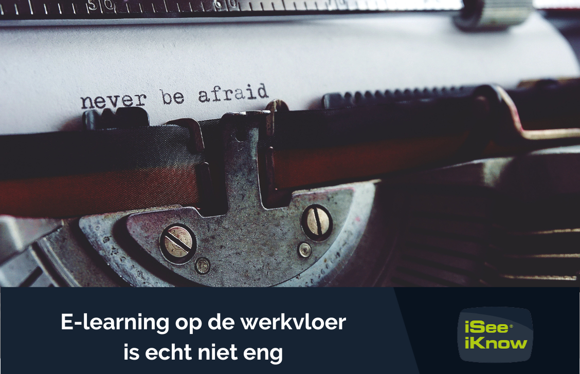 Afbeelding bij  E-learning op de werkvloer is echt niet eng